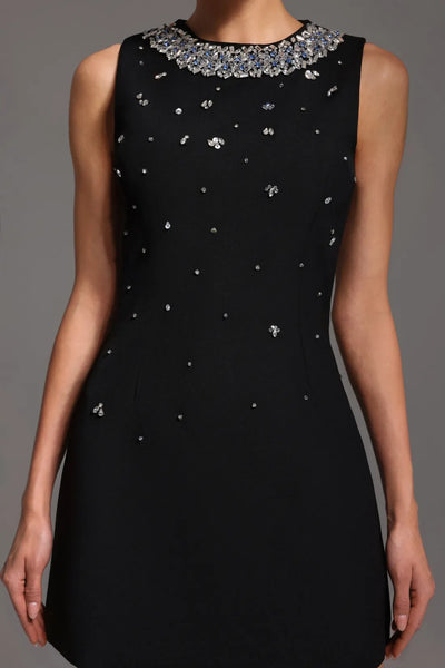 Emmeline Kolsuz Elmas Mini Elbise