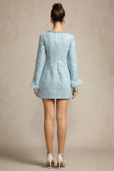 Reagan Fiyonk Elmas Mini Elbise