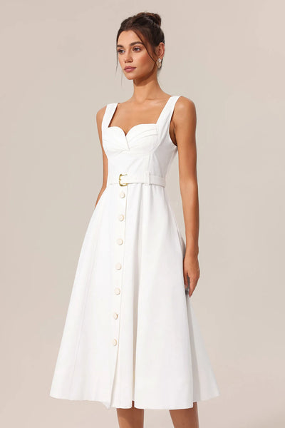 Jalila Halter Midi Elbise