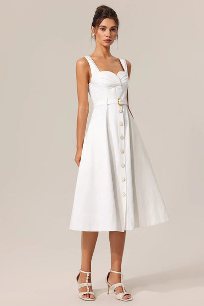 Jalila Halter Midi Elbise