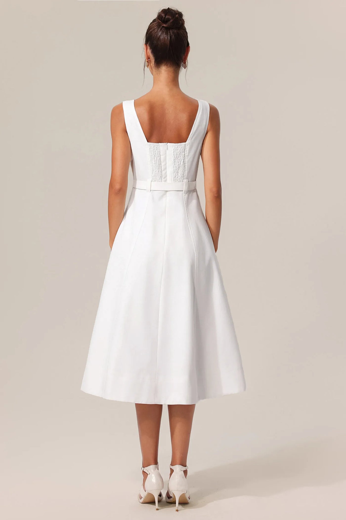 Jalila Halter Midi Elbise