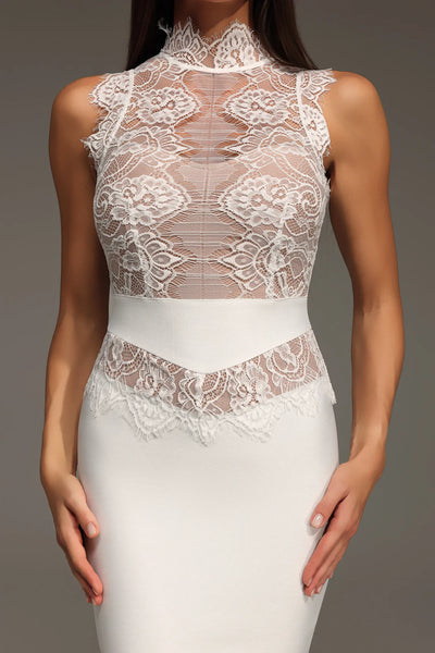 Penpe Dantel Bandaj Mini Elbise