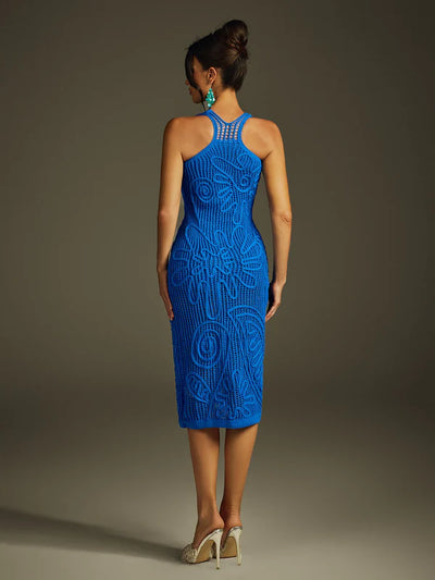 Iryss Örme Midi Elbise