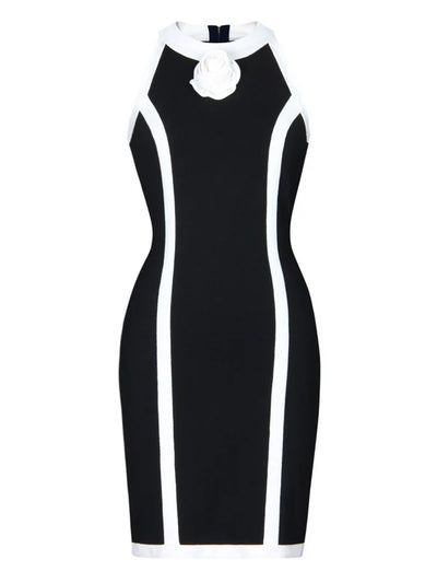 Jyll Çiçekli Örme Mini Elbise