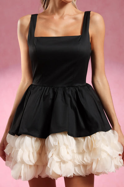 Nivia Puantiyeli Tül Mini Elbise