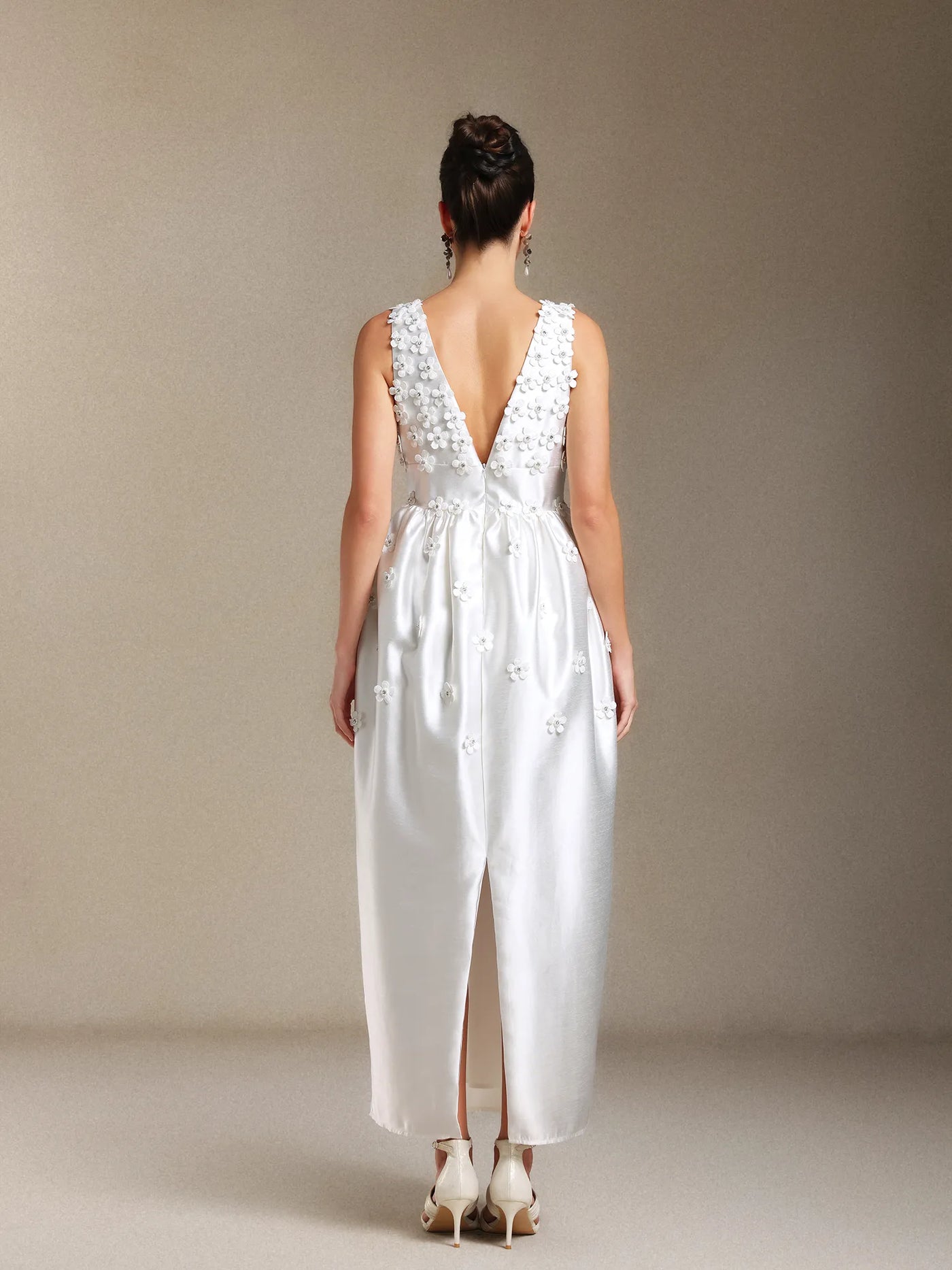 Luda Bow Maxi Resmi Elbise