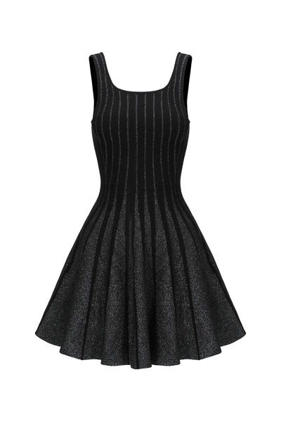 Doro Payetli Kolsuz Mini Elbise