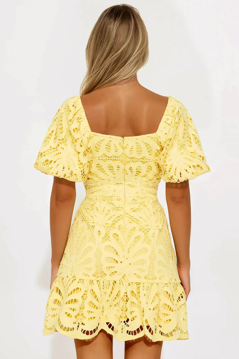 Karlie Dantel Mini Elbise