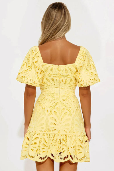 Karlie Dantel Mini Elbise