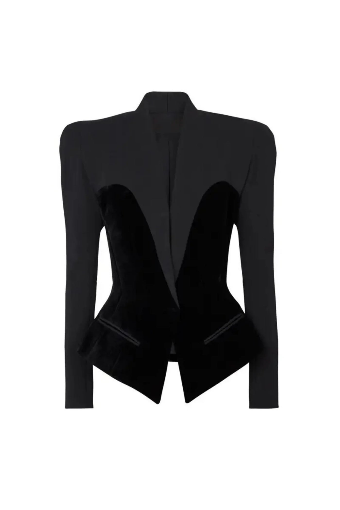 MONICA KADİFE YAMA BLAZER