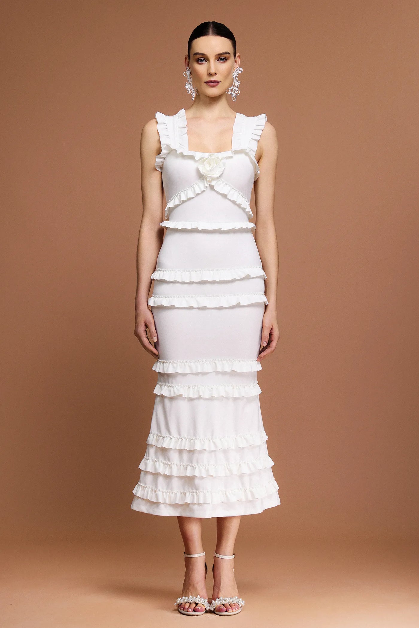 Eka Halter Uzun Elbise