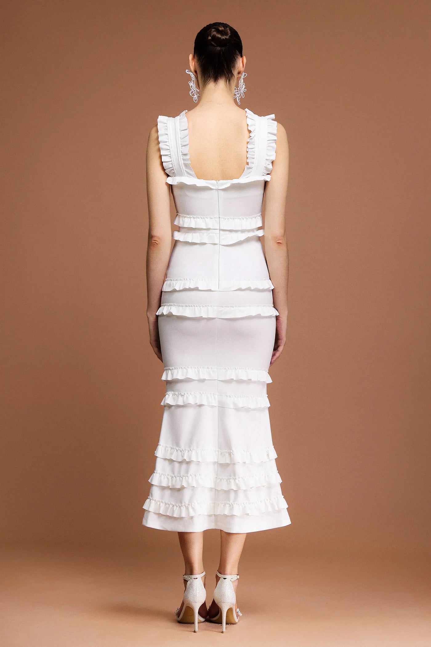 Eka Halter Uzun Elbise