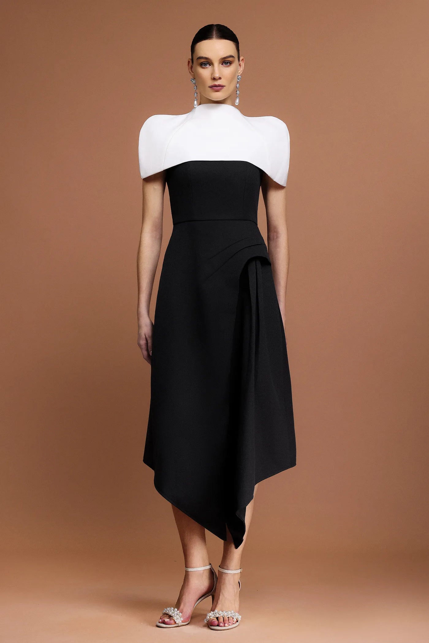 Yasso Halter Asimetrik  Elbise