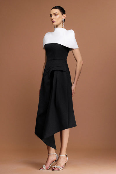 Yasso Halter Asimetrik  Elbise