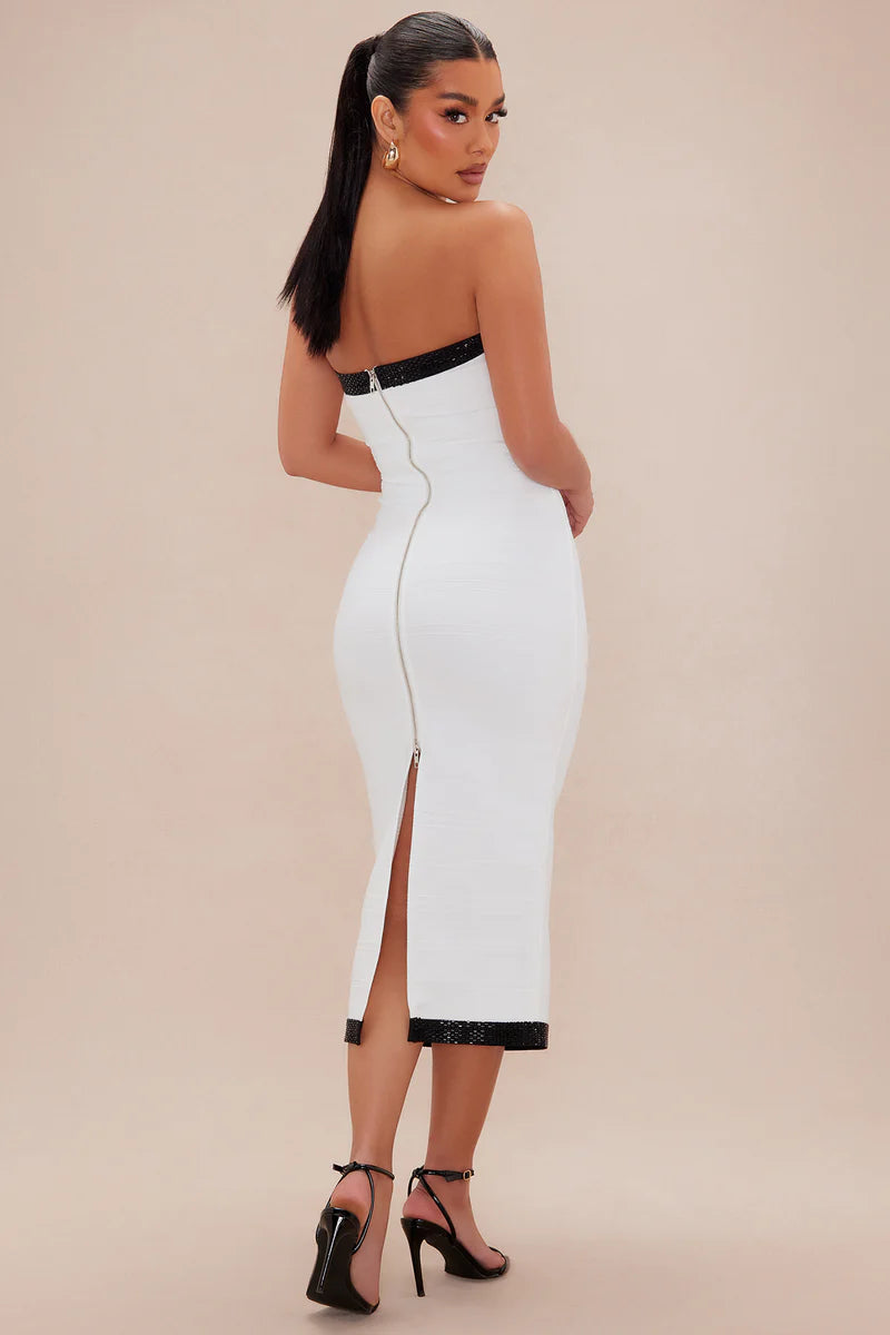 Brooklyn Bandaj Midi Elbise