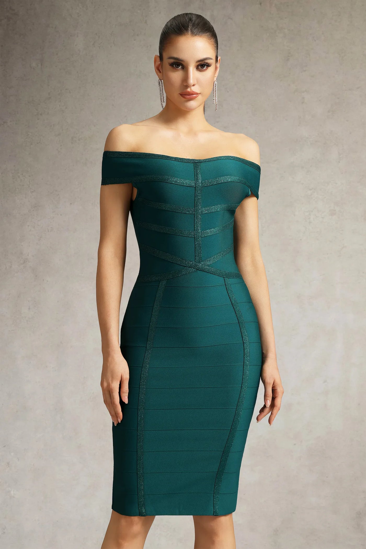 Fantine Bandaj Midi Elbise