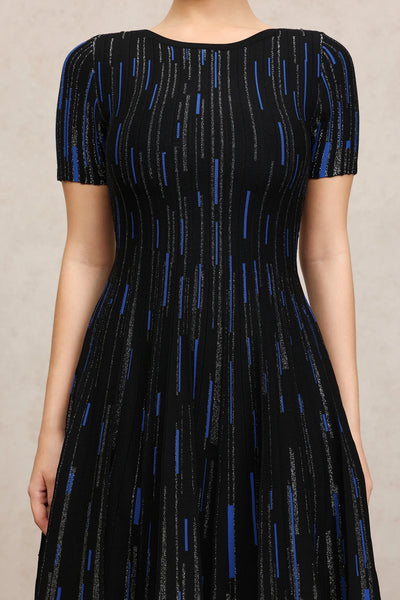 Subra Yuvarlak Yaka Mini Elbise