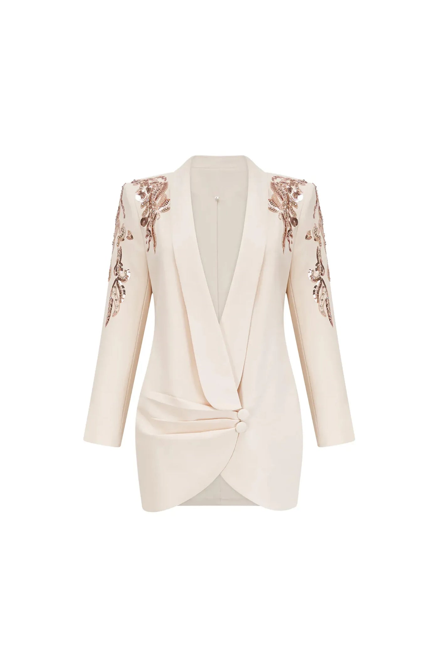 Shardae Payetli Mini Elbise