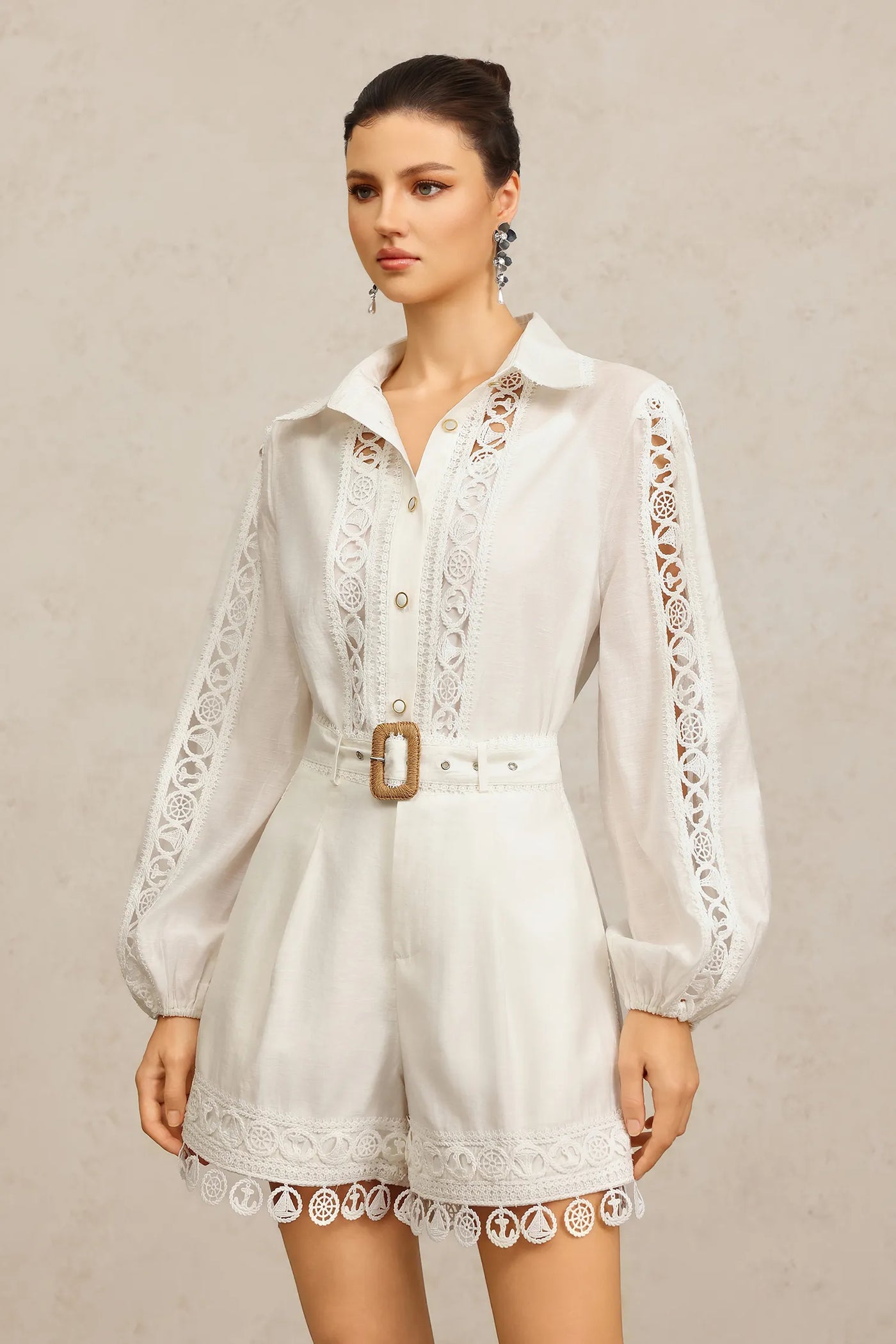 Sucia Dantel Püsküllü  İkili Takım