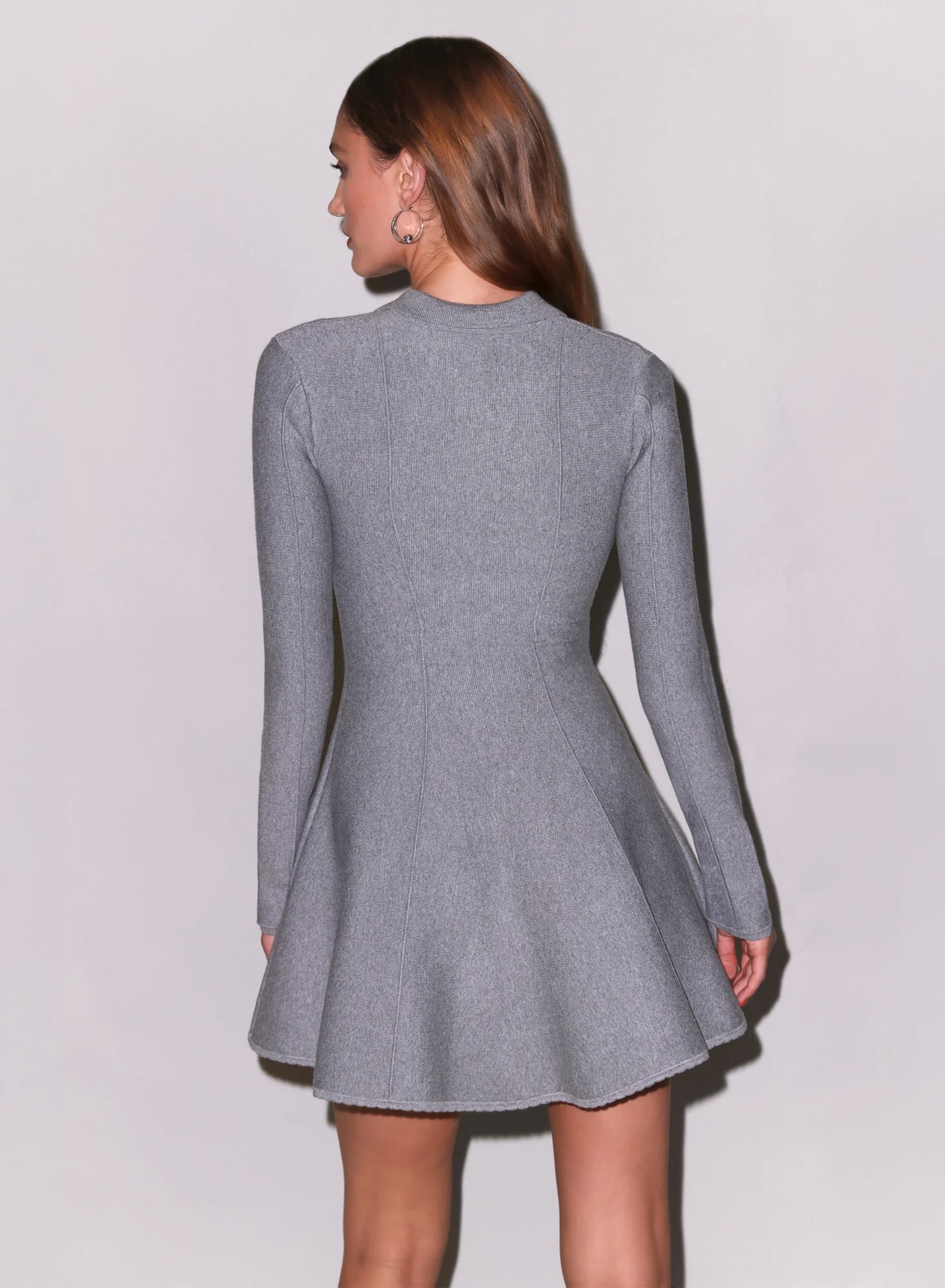 Henley Kloş Mini Elbise