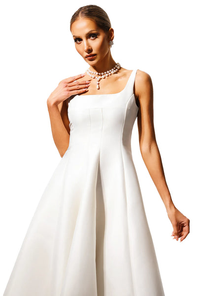 Susel Kolsuz Midi Elbise