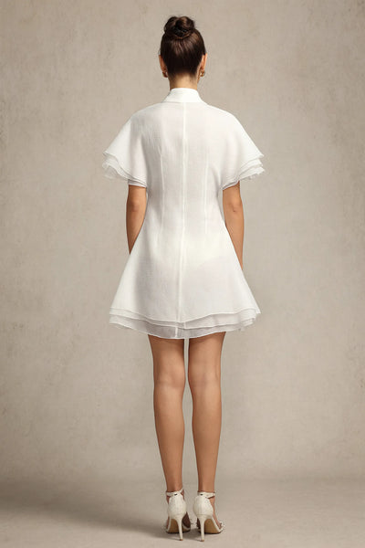 Nancy Kısa Kollu Mini Elbise